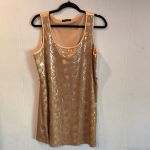 GLAM GOLD DRESS